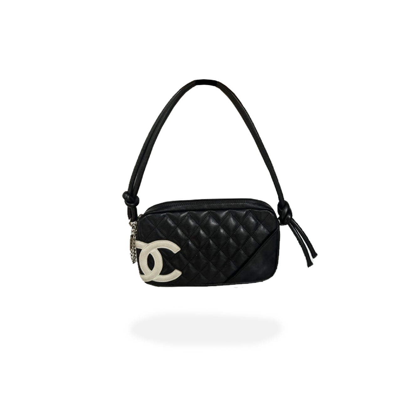 Chanel 2005 Rue Cambon Black Shoulder Bag