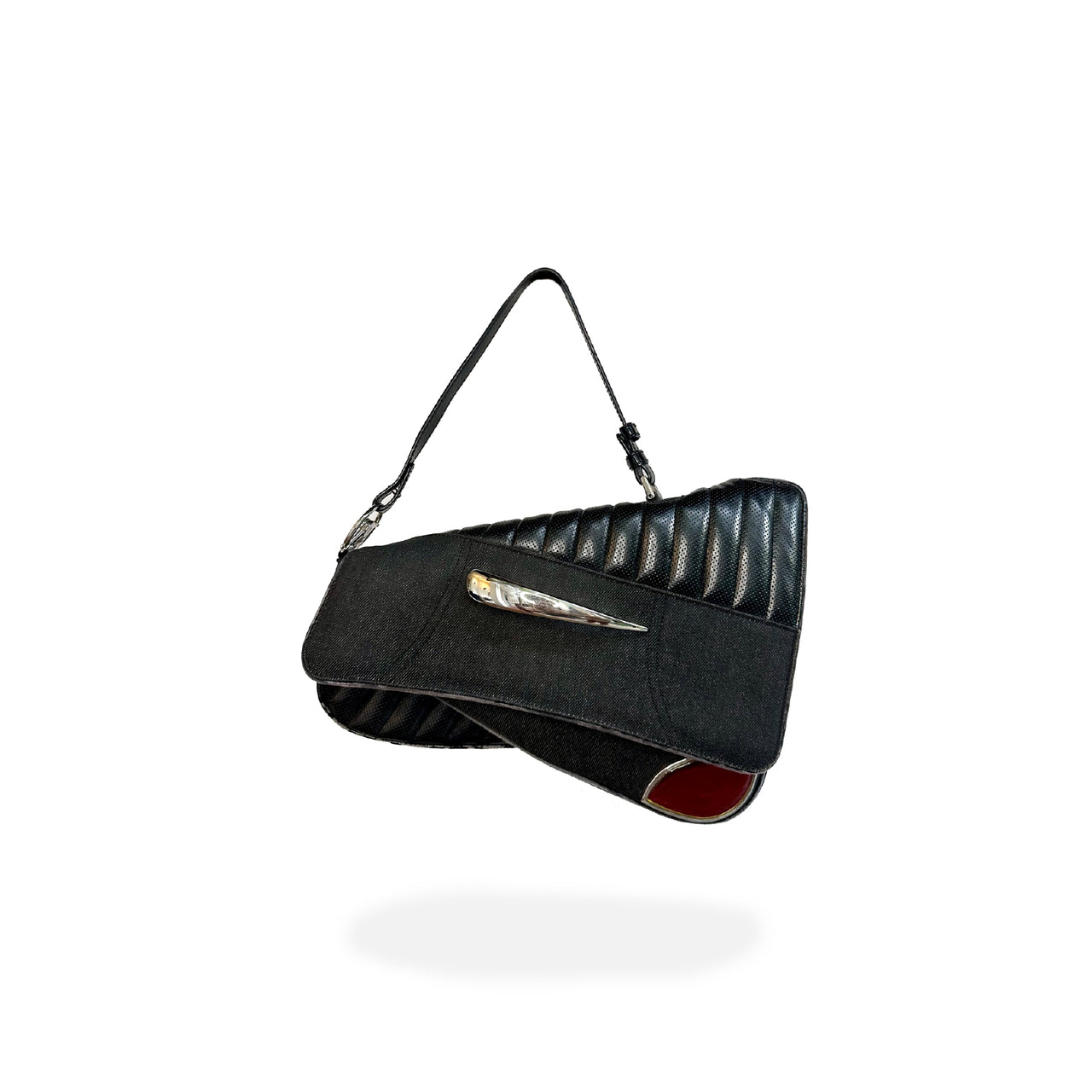 RARE Dior Cadillac 1947 Montaigne Saddle Bag